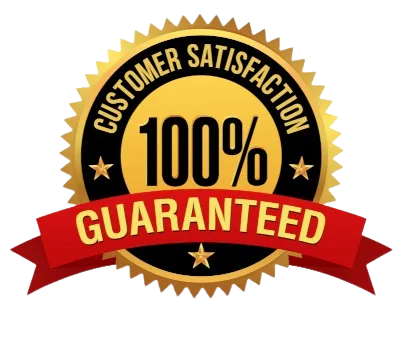 satisfaction guaranteed badge