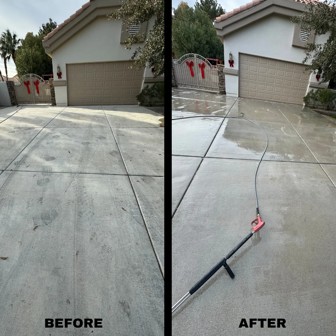 driveway cleaning in las vegas