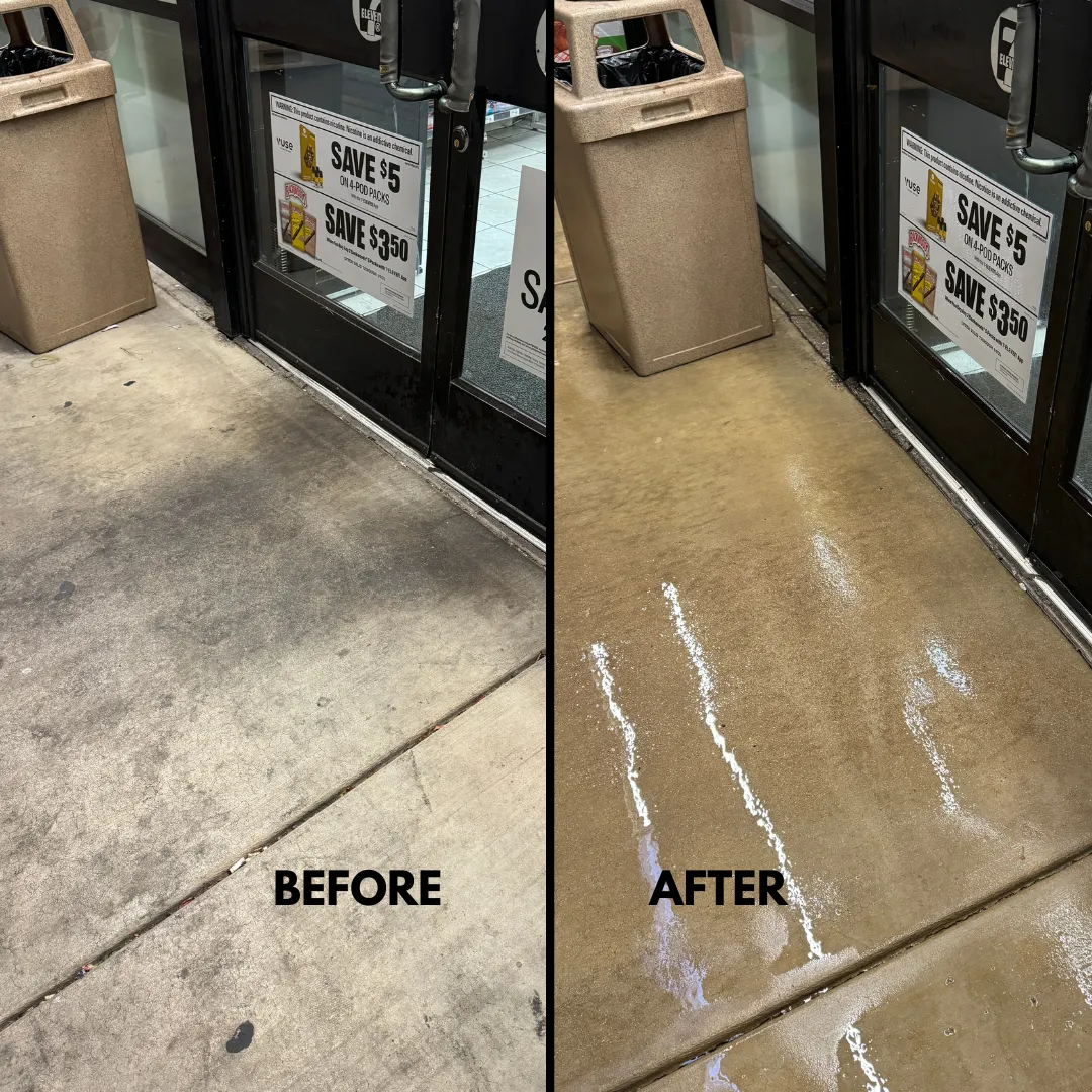 commercial concrete cleaning in las vegas